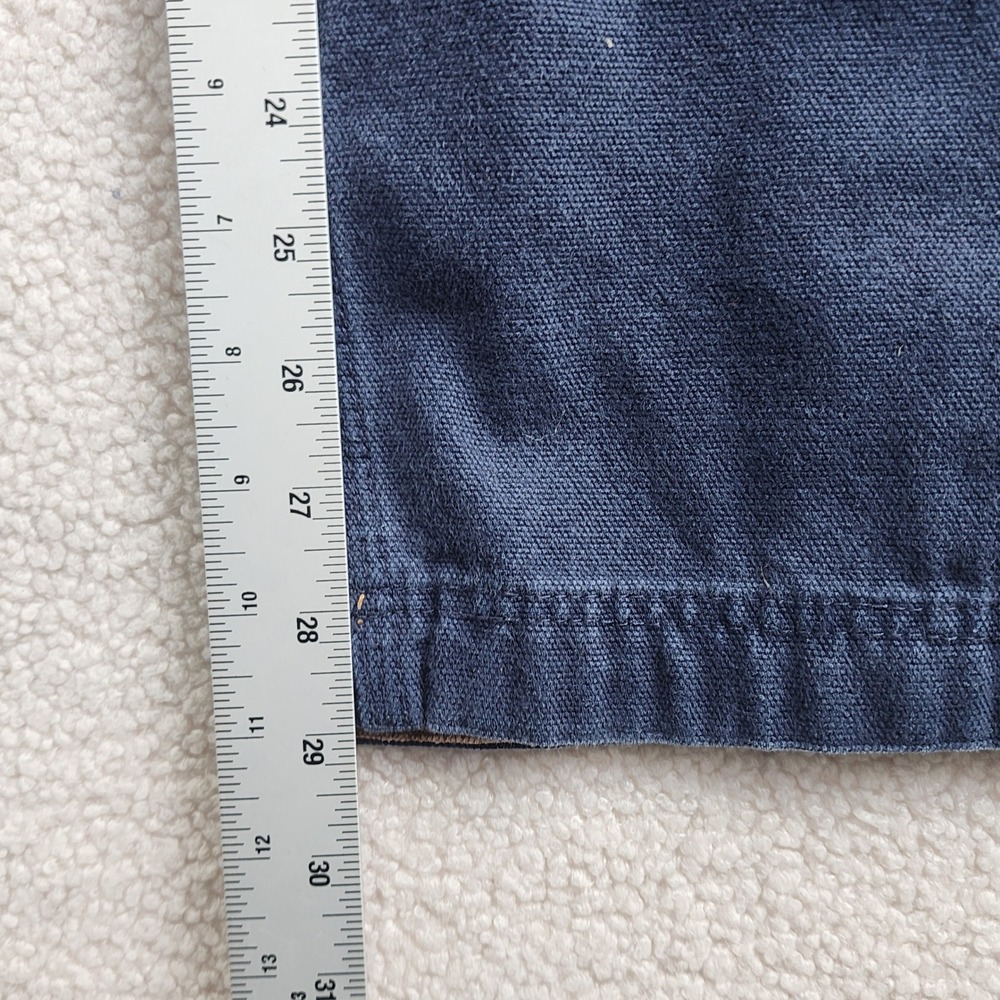 Duluth Trading Co‎ 92204 Cargo Pants Mens 46x30 Navy Blue Relaxed Fit Workwear - Picture 7 of 10